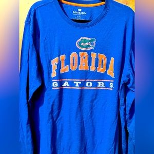 Florida Gators long sleeve tee COLOSSAL BRAND Royal blue  size XL